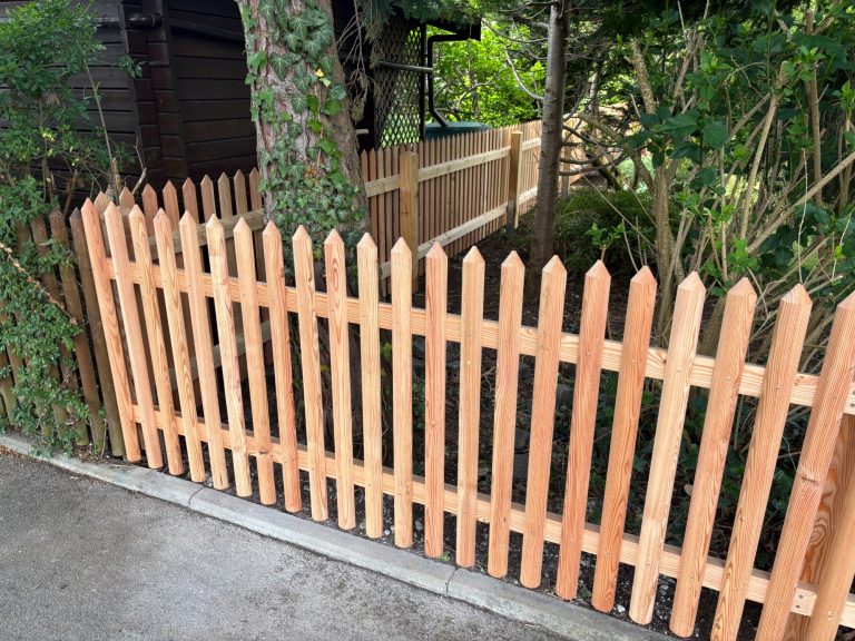 Staketenzaun Lärche