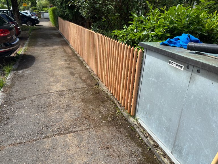 Staketenzaun Lärche