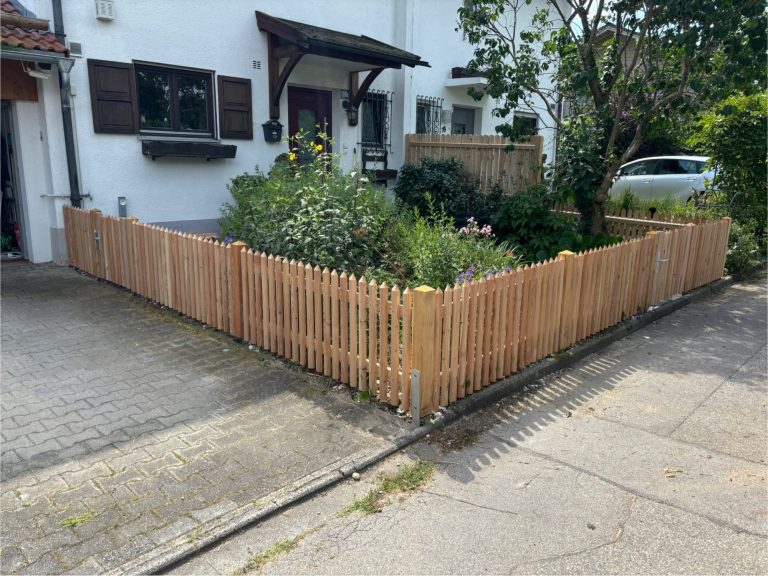 Staketenzaun Lärche